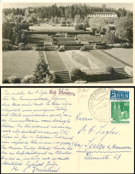 Bad Meinberg Parkanlage o 18.9.50