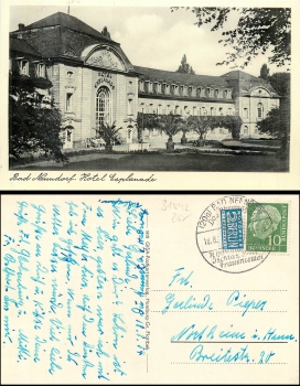 Bad Neuendorf Hotel Esplanade o 18.8.1954