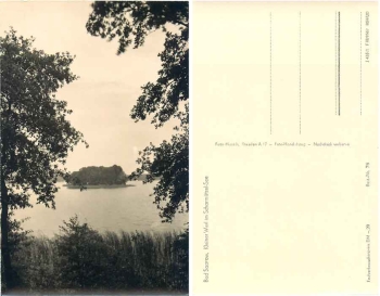 15526 Bad Saarow kleiner Werl im Scharmuetzel See *1959