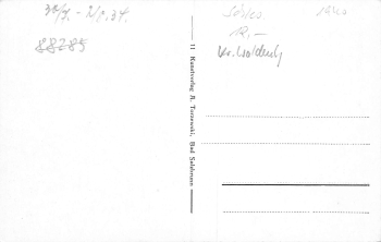 Bad Salzbrunn Kurplatz Schlesien Szczawno-Zdrój  * um 1940
