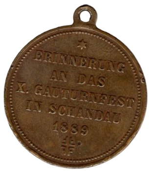 Bad Schandau X. Gauturnfest 1889