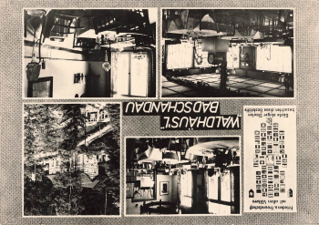 01814 Bad Schandau "Waldhaeusl" Mehrbildkarte  o 1967