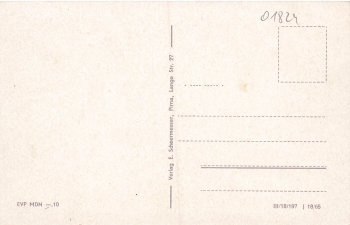 01814 Bad Schandau, terminus of the Kirnitzschtalbahn railway * 1965