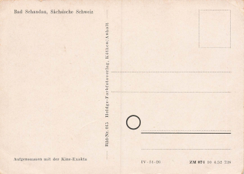 Elbe steamship "Pillnitz" off Bad Schandau * 1952