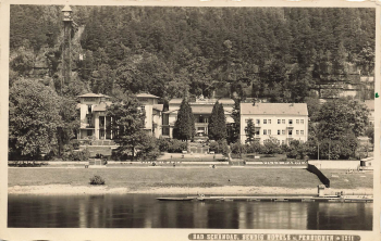 01814 Bad Schandau Sendig Hotel o 1935