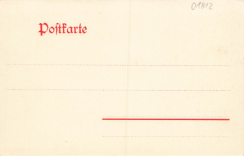 01814 Bad Schandau Villa Moritzburg Art Nouveau map * circa 1900
