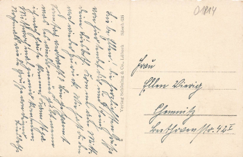 Elbe steamship "Dresden" off Bad Schandau, used around 1940