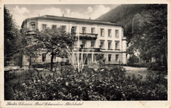 01814 Bad Schandau Parkhotel o um 1950