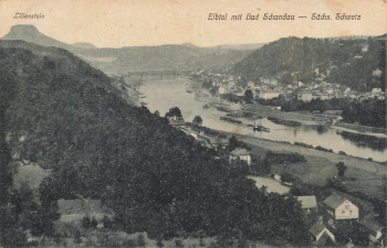01814 Bad Schandau o 1922