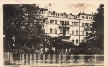 01814 Bad Schandau Hotel Forsthaus gebraucht 1928