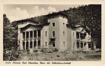 01814 Bad Schandau Haus der Völkerfreundschaft o 1957