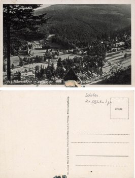 Bad Schwarzbach Isergebirge Schlesien Swieradow-Zdroj * um 1930