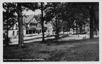 Bad Suderode Harz Badehaus o 1959