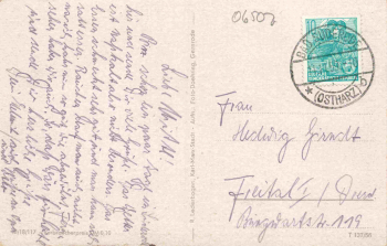 Bad Suderode Harz Badehaus o 1959
