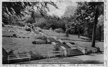 Bad Suderode Kuranlage o 1954