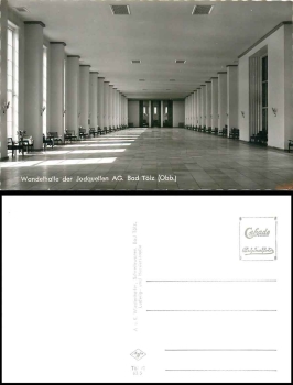 83646 Bad Toelz Wandelhalle der Jodquellen *ca. 1960
