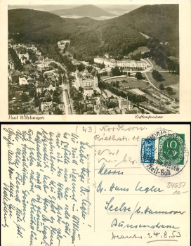 Bad Wildungen Luftaufnahme o 15.07.53