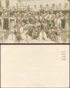Bademode Strandfoto *ca.1920