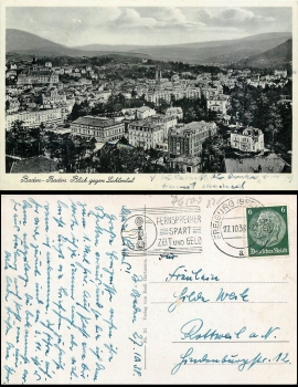 Baden Baden  Lichtental o 27.10.38