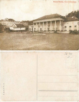Baden-Baden Konversationshaus * ca. 1920