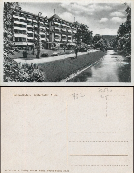 Baden-Baden Lichtentaler Allee *ca.1940