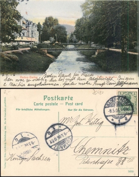 Baden-Baden Partie an der Oos, o 8.5.06