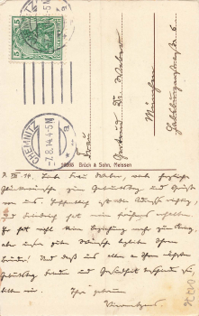 01773 Baerenburg Erzgebirge Talblick o 1914