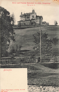 01773 Baerenfels Erzgebirge Hotel und Pension Kaiserhof * um 1905