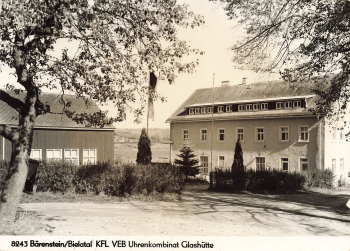 01773 Baerenstein Bielatal Alterberg Kinderferienlager Uhrenkombinat Glashuette