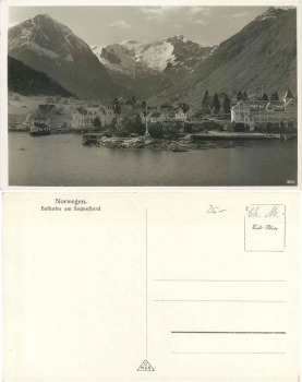 Balholm am Sognefjord Norwegen * ca. 1930
