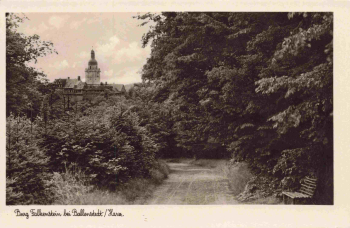 06493 Ballenstedt Harz Burg Falkenstein * um 1940