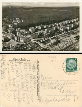 Ostseebad Bansin Luftaufnahme o 23.07.1934