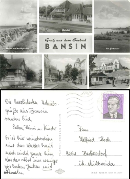 17429 Bansin Heim station o 7.8.1976