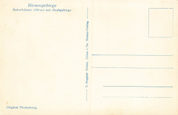 Barberhaeuser Riesengebirge Schlesien Borowice * um 1930