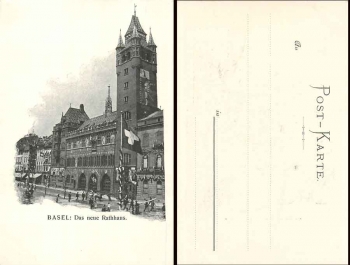 Basel Rathaus * ca. 1900