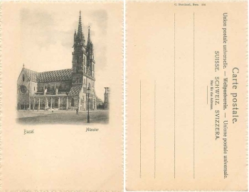 Basel Munster Switzerland *approx. 1900