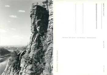 01847 Bastei Rocks Saxon Switzerland *1972 Hanich2041