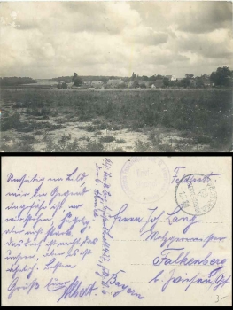 Bavarian V Reserve Division Landsturm Foot Artillery Batl. II Army Corps 4th Battery