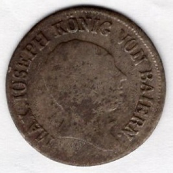 Bavaria 6 Kreuzer 1807 Maximilian Joseph country coin