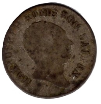 Bavaria 6 Kreuzer 1812 Maximilian Joseph country coin