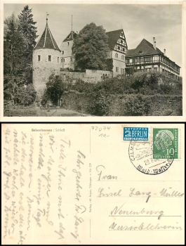 Bebenhausen Schloss o 29.07.1954
