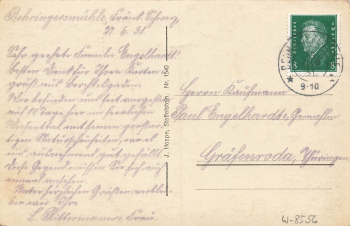 91327 Behringersmuehle Fraenkische Schweiz o 1931