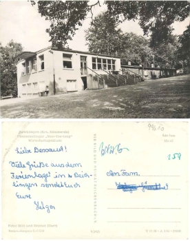 99625 Beichlingen Pioneer tent camp "MaoTseTung" Kolleda *1962