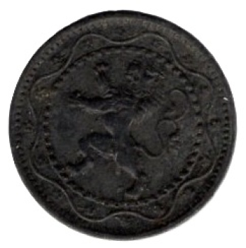 Belgien Deutsche Besetzung 1. Weltkrieg 5 Cent (5 Centimes) 1916