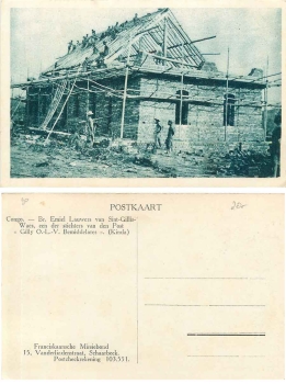 Belgisch Kongo Bauarbeiter Dachdecker * ca. 1930