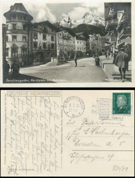 83471 Berchtesgaden, Marktplatz o 11.7.1930