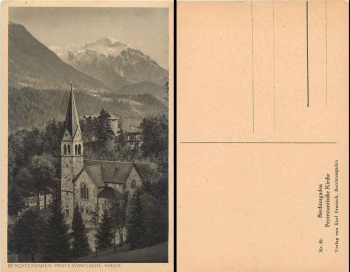 83471 Berchtesgaden, Protestant Church, * approx. 1930
