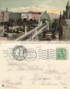 Schoenbeberg Berlin High station Nollendorfplatz o August 8, 1904