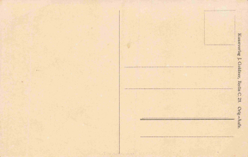 Berlin Brandenburg Gate vintage postcard