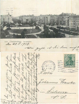 Charlottenburg Berlin Savignyplatz o 20.5.1913